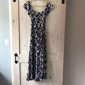 Neiman Marcus off the shoulder dress